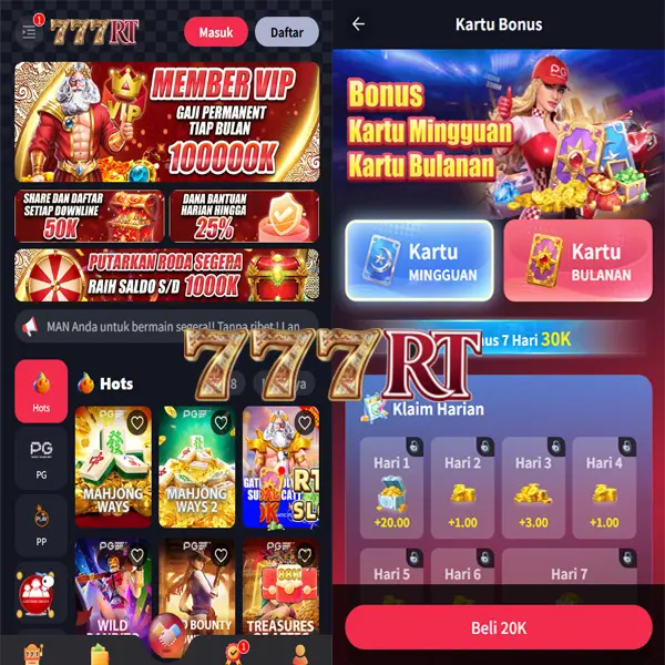 777rt Daftar Sekarang - Unduh APK